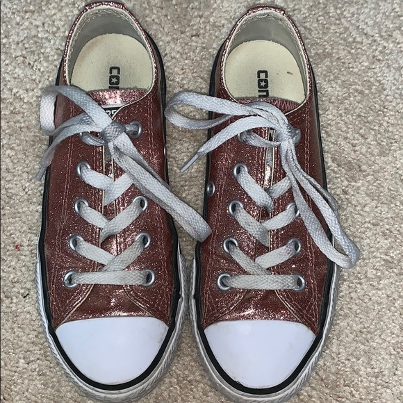 Converse Other - Pink Sparkle Converse All Stars ⭐️ Chuck Taylor